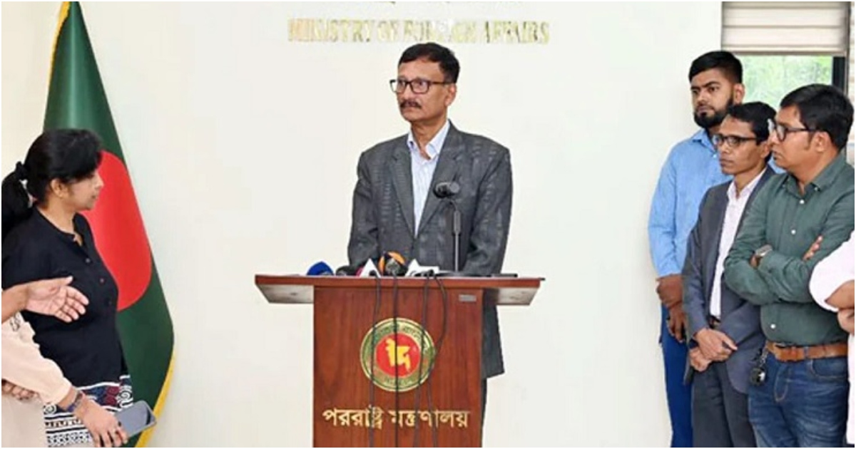 সীমান্ত হত্যা ভারতের সঙ্গে সুসম্পর্কের অন্তরায়: পররাষ্ট্র উপদেষ্টা 