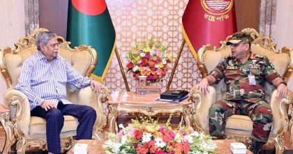 রাষ্ট্রপতির সঙ্গে সেনাপ্রধানের সাক্ষাৎ