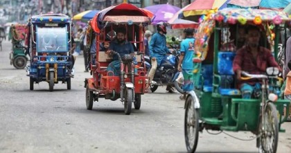 রাজধানীতে ৩ দিনের মধ্যে ব্যাটারিচালিত রিকশা বন্ধের নির্দেশ