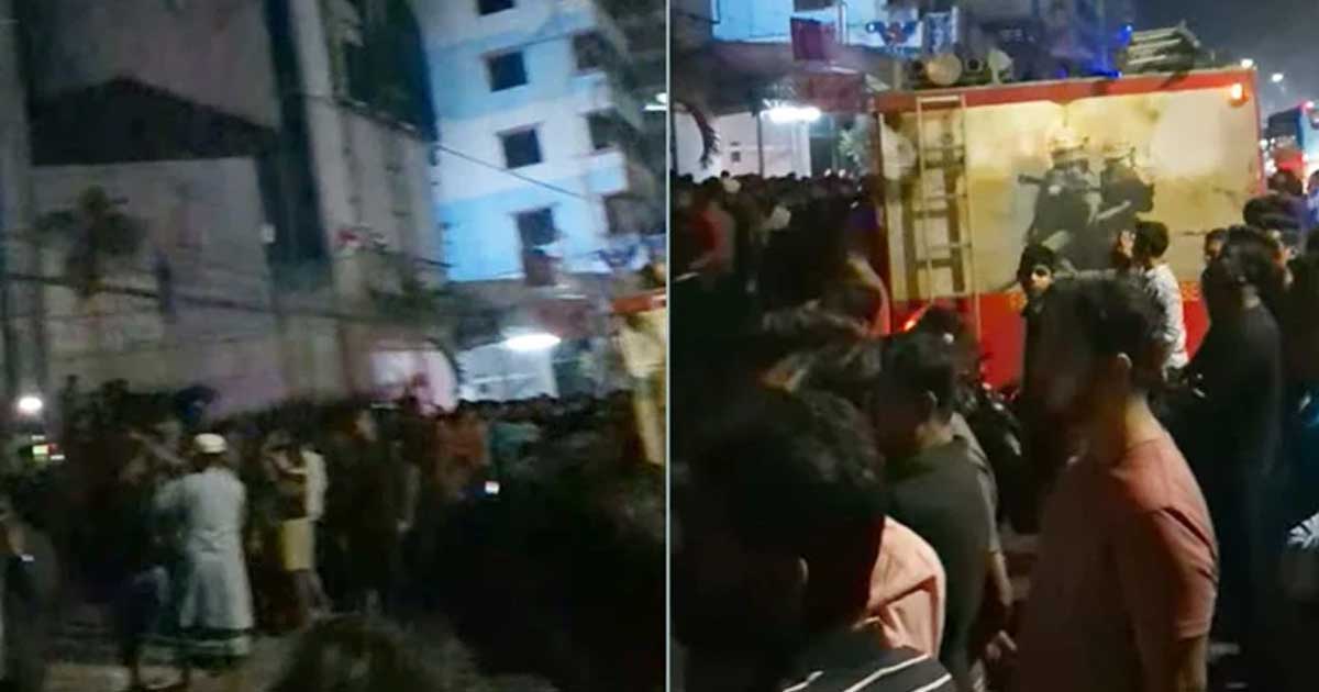 বাড্ডার সুবাস্তু শপিং কমপ্লেক্সে লাগা আগুন নিয়ন্ত্রণে