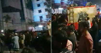 বাড্ডার সুবাস্তু শপিং কমপ্লেক্সে লাগা আগুন নিয়ন্ত্রণে