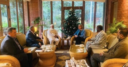 বৃটিশ হাইকমিশনারের সাথে জামায়াতের আমীরের সাক্ষাৎ