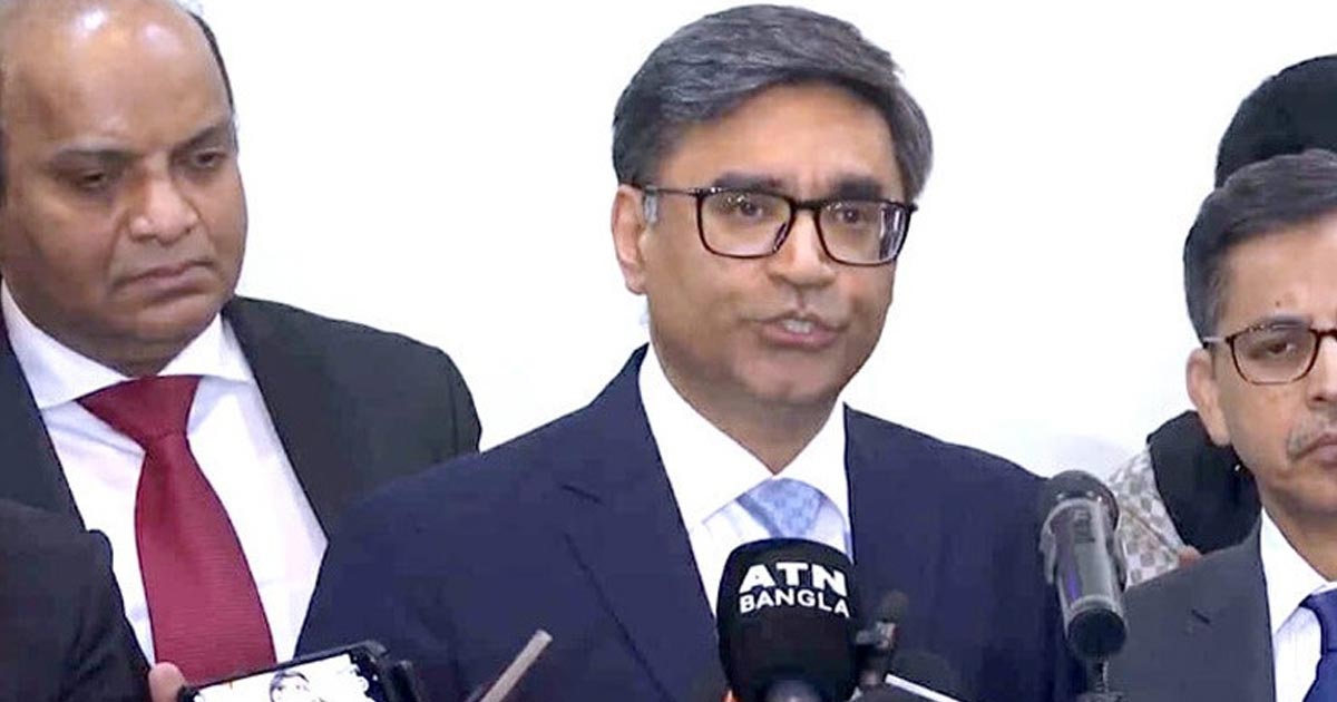 বাংলাদেশের সাথে সুসম্পর্ক চায় ভারত: বিক্রম মিশ্রি