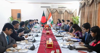 পদ্মায় চলছে ঢাকা-দিল্লি পররাষ্ট্রসচিব পর্যায়ের বৈঠক