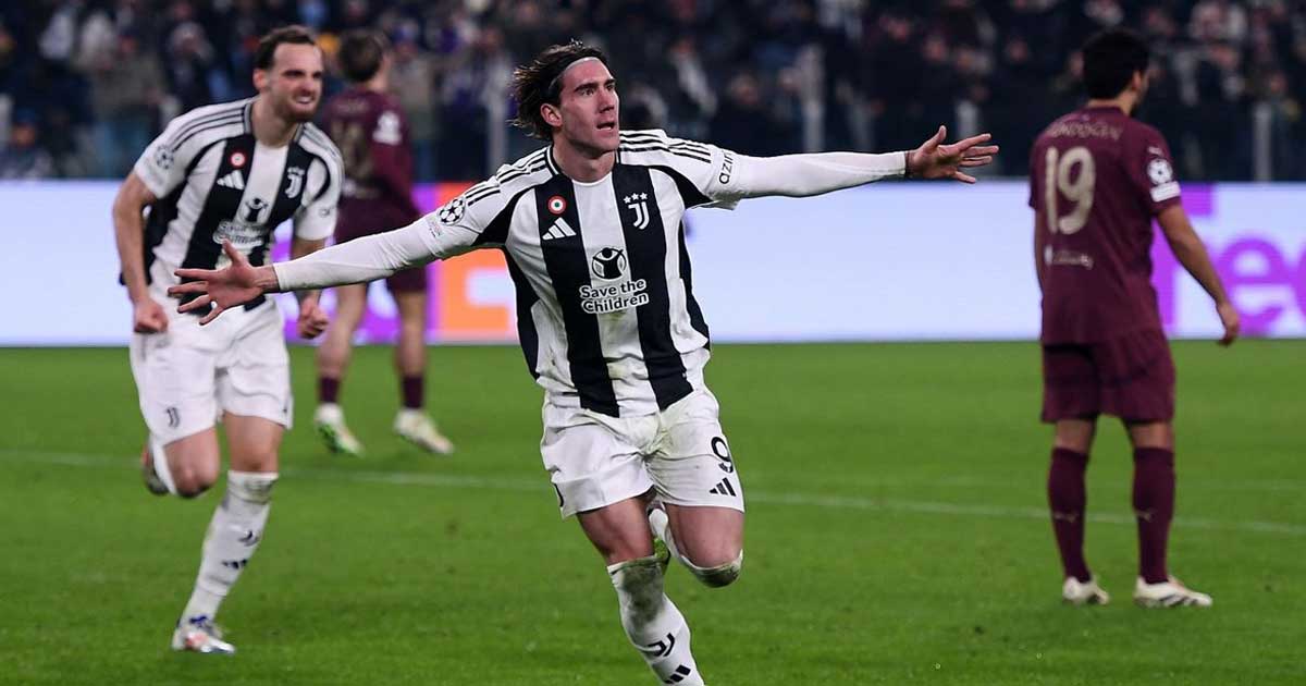 য়্যুভেন্টাসের কাছে ২-০ গোলের পরাজয় মেনে নিলো ম্যানচেস্টার সিটি  