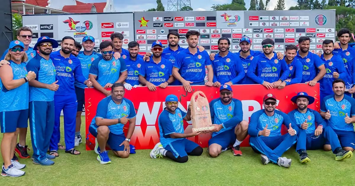 জিম্বাবুয়ের বিরুদ্ধে সিরিজ জয় আফগানদের