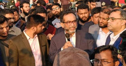 চিকিৎসকদের শাহবাগ ছাড়তে অনুরোধ বিএসএমএমইউ ভিসির