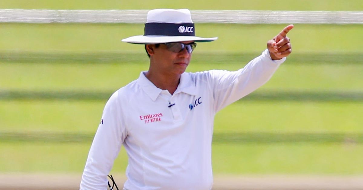 ভারত-অস্ট্রেলিয়ার শেষ দুই টেস্টে আম্পায়ারিং করবেন শরফুদ্দৌলা