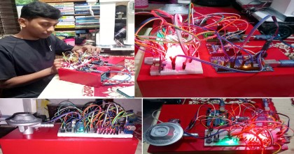 আগুন লাগলেই সর্তক করবে মানুষকে: ক্ষুদে বিজ্ঞানীর উদ্ভাবন অগ্নি’ডিভাইস