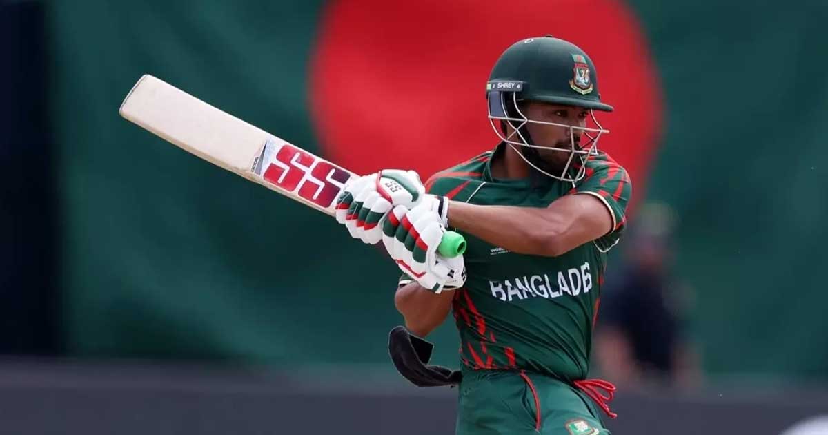 টি-টোয়েন্টির নেতৃত্ব ছাড়লেন শান্ত 