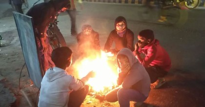 সিরাজগঞ্জে জেঁকে বসেছে শীত