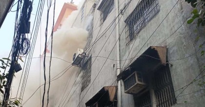 রাজধানীর পুরানা পল্টনে ভবনে আগুন, নিয়ন্ত্রণে ৬ ইউনিট
