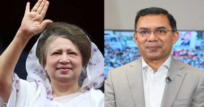 বিমানবন্দরে বেগম খালেদা জিয়াকে অভ্যর্থনা জানাবেন তারেক রহমান