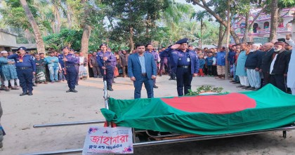 রাষ্ট্রীয় মর্যাদায় সমাহিত হলেন বীর মুক্তিযোদ্ধা হুরমুজ আলী