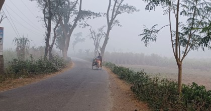 মৃদ্যু শৈত্য প্রবাহের কবলে চুয়াডাঙ্গা ; হাঁড় কাঁপানো শীতে জনজীবন 
