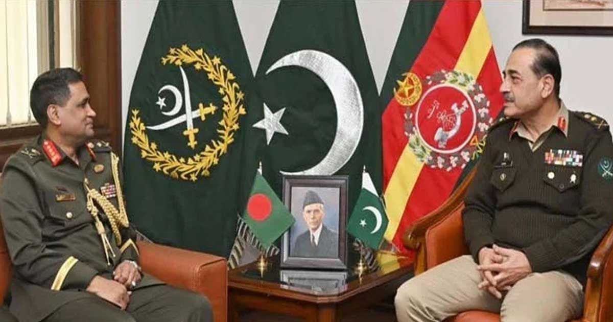 বাংলাদেশের সঙ্গে শক্তিশালী নিরাপত্তা জোট গঠনে আগ্রহী পাকিস্তান  