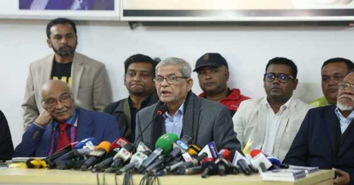 প্রত্যেক জেলায় রাজনীতির প্রশিক্ষণ শুরু করতে হবে: মির্জা ফখরুল