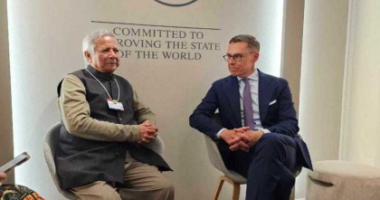 প্রধান উপদেষ্টা ও ফিনল্যান্ডের প্রেসিডেন্টের মধ্যে বৈঠক অনুষ্ঠিত