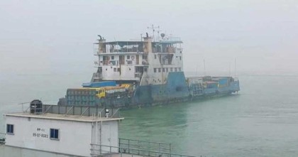 দৌলতদিয়া-পাটুরিয়া নৌরুটে ফেরি চলাচল স্বাভাবিক
