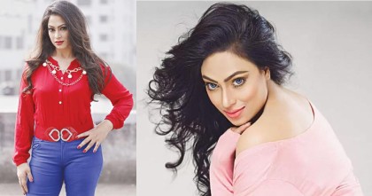 স্বামীকে নিয়ে পপির বিরুদ্ধে জমি দখলের চেষ্টার অভিযোগ