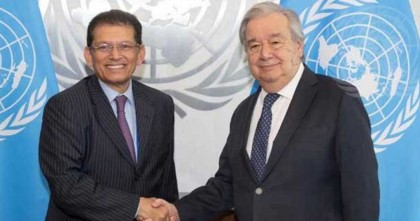 রোহিঙ্গা সংকটে সমর্থন পুনর্ব্যক্ত জাতিসংঘ মহাসচিবের