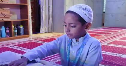 ৯১ দিনে কোরআনের হাফেজ হলেন ৬ বছরের শিশু