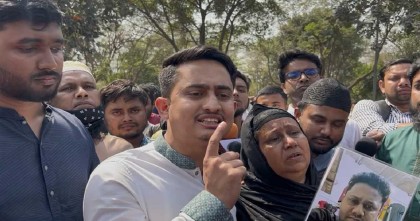 আওয়ামী লীগের বিচার না হওয়া পর্যন্ত নির্বাচন হবে না: সারজিস আলম