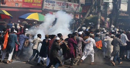 পল্টনের পরিস্থিতি স্বাভাবিক, যান চলাচল শুরু