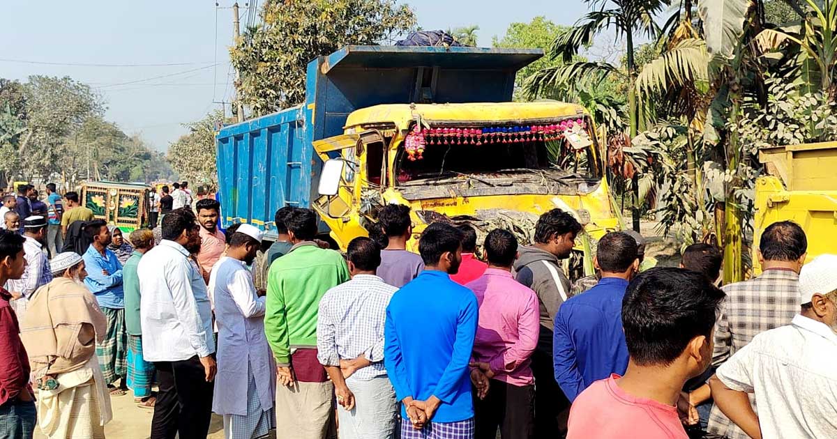 জামালপুর-ময়মনসিংহ মহাসড়কে সড়ক দুর্ঘটনায় দুইজন নিহত