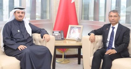 বাহরাইনের মন্ত্রীর সঙ্গে ভিসা খোলা নিয়ে রাষ্ট্রদূত হাসান সরোয়ারের আলোচনা