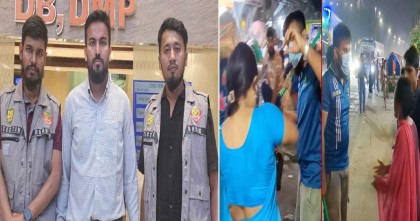 রাস্তায় দাঁড়ানো নারীদের পেটানো সেই যুবক গ্রেফতার