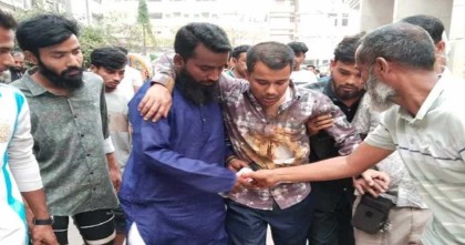 চকবাজারে মার্কেট দখল নিতে যুবদলের দুই গ্রুপের সংঘর্ষ