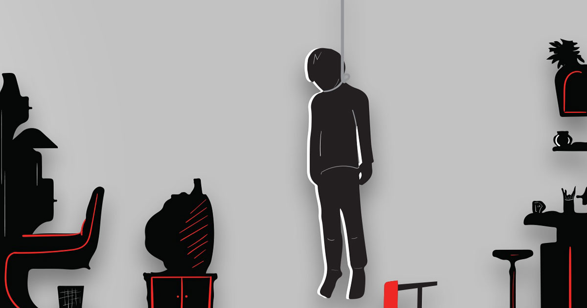 স্ত্রীর সঙ্গে অভিমান করে স্বামীর আত্মহত্যা