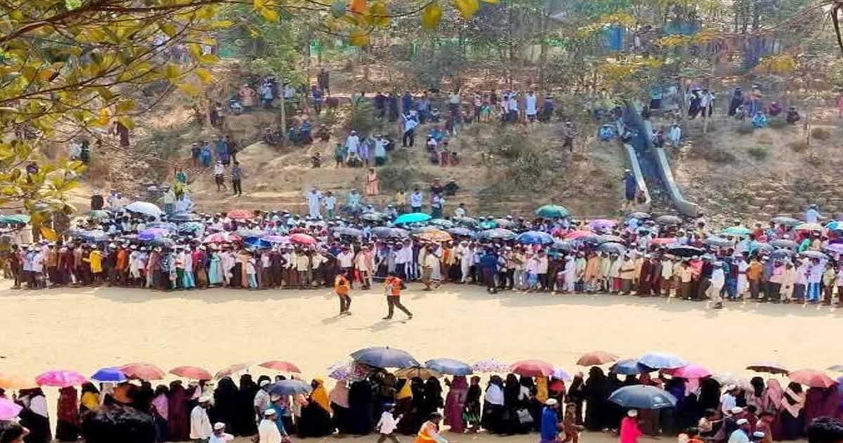 রোহিঙ্গা ক্যাম্পে ইফতার মাহফিলে পদদলিত হয়ে একজনের মৃত্যু