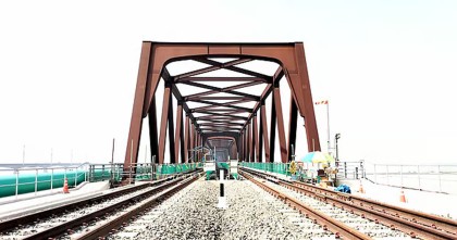 আজ আনুষ্ঠানিকভাবে যাত্রা শুরু যমুনা রেলসেতু

