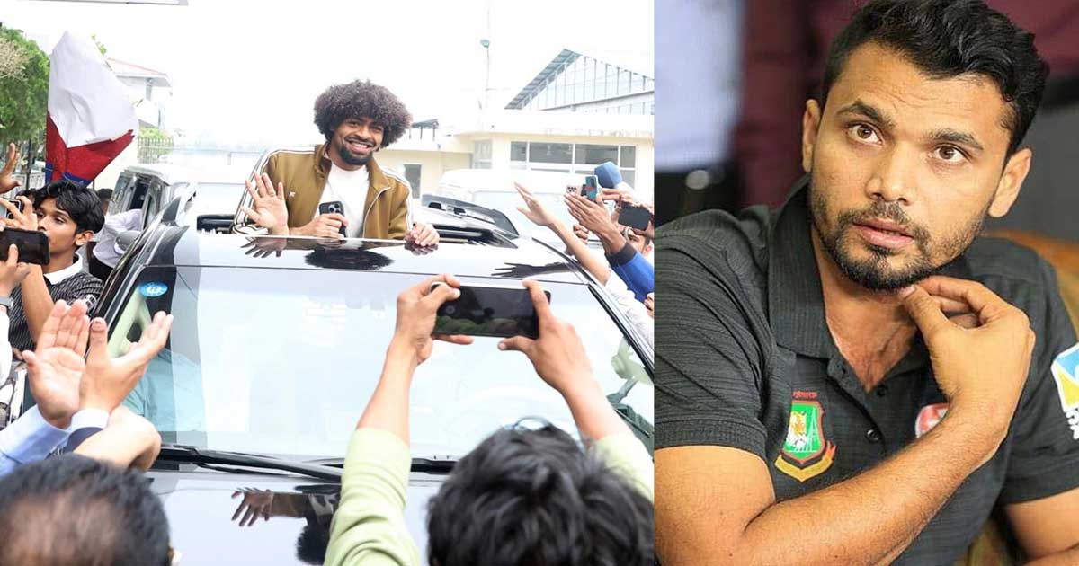 হামজাকে নিয়ে মাশরাফির মন্তব্য