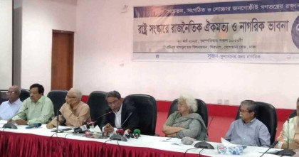 আলোচনার মধ্য দিয়েই জাতীয় ঐকমত্য তৈরি হবে: আলী রীয়াজ