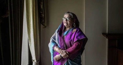 দিল্লি থেকে সরিয়ে নেওয়া হয়েছে শেখ হাসিনাকে