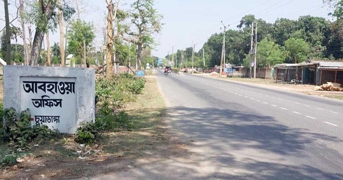 চুয়াডাঙ্গার ওপর দিয়ে বইছে মৃদু তাপপ্রবাহ