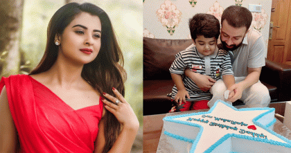 বাবা-ছেলের জন্মদিন কেটেছে সেলিব্রেশনে: শবনম বুবলী 
