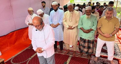 সৌদির সঙ্গে মিল রেখে মৌলভীবাজারে একাধিক স্থানে ঈদের জামাত অনুষ্ঠিত