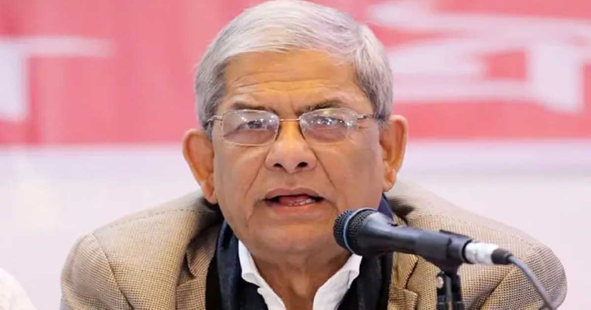 সরকারকে প্রশ্নবিদ্ধ করছেন, এমন উপদেষ্টাদের সরিয়ে দিতে পরামর্শ মির্জা ফখরুলের