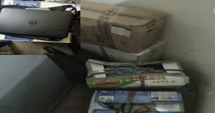 সাবলেট বাসা ভাড়া নিয়ে চুরি, ৬১টি ল্যাপটপ-মোবাইলসহ ২ জন গ্রেফতার