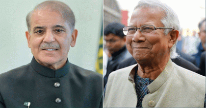 ড. ইউনূসকে পাকিস্তান সফরের আমন্ত্রণ শেহবাজ শরিফের