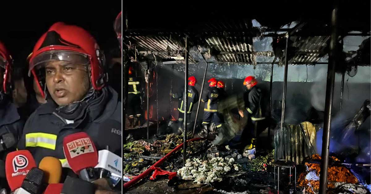 শাহবাগে আগুন, ঝুলন্ত বৈদ্যুতিক সংযোগ ও হাইড্রোজেন সিলিন্ডার ছিল বিপদের কারণ