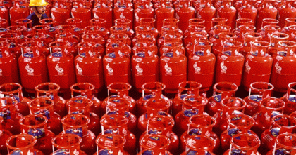 এপ্রিলে অপরিবর্তিত এলপি গ্যাসের দাম