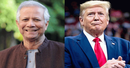 ৩৭ শতাংশ শুল্ক ৩ মাসের জন্য স্থগিত চেয়ে ট্রাম্পকে ড. ইউনূসের চিঠি