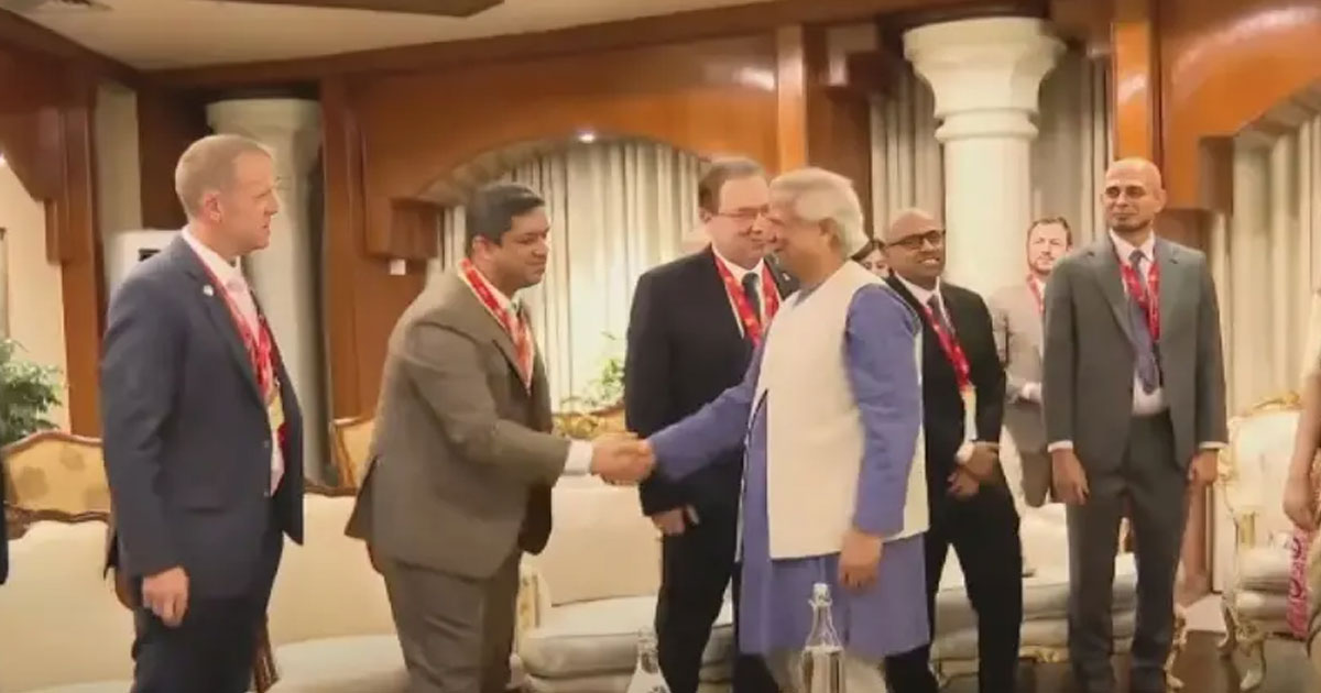 প্রধান উপদেষ্টার সঙ্গে মার্কিন বিজনেস কাউন্সিলের বৈঠক অনুষ্ঠিত, আলোচনায় শুল্ক প্রসঙ্গ