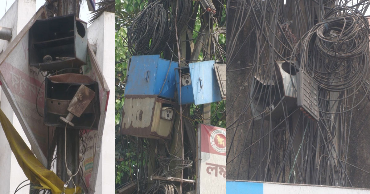 সৈয়দপুরে স্থাপন করা ৬০ সিসিটিভি ক্যামেরাই নষ্ট