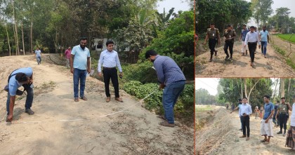 অন্তর্বর্তী সরকারের দায়ীত্ব গ্রহণের পর, শাহজাদপুরে ১৩টি ইউনিয়নে গ্রামীণ রাস্তাঘাটের ব্যাপক উন্নয়ন  